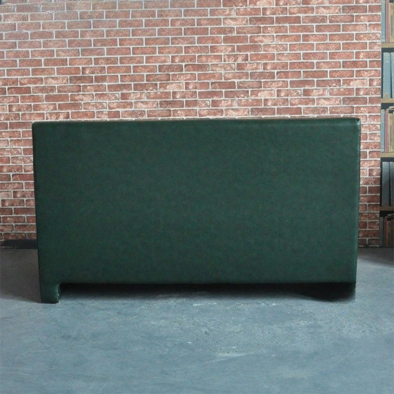 

Leather art sofa, booth furniture, bar, cafe, hair salon, shop, sofa