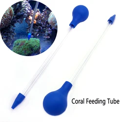 1Pcs Arcylic Coral Feeder Tube Aquarium Coral Dispensing Feeder Coral Feeding Aquarium Organisms Marine Fish Coral Food Tools