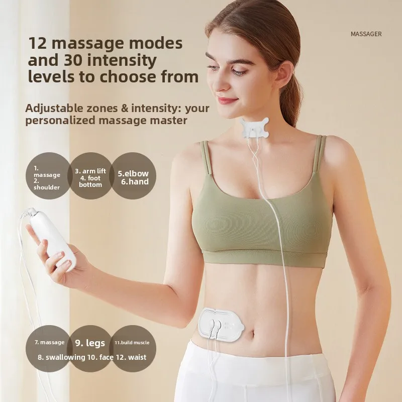 Pulse intelligent massage patch low frequency home portable whole body small massager