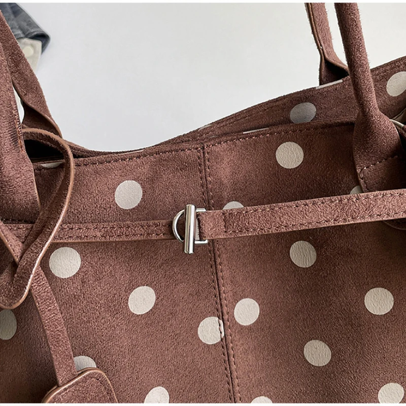 Vintage Casual Tote Tasche Neue Große-kapazität Handtasche Europa Amerika Beliebte Heißer Verkauf Unterarm Tasche Hochwertige Pu Pendler Taschen – Detail 26