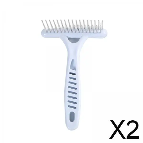 2X Multipurpose Cat Brushes for Removes Shed Fur Tangled Hair