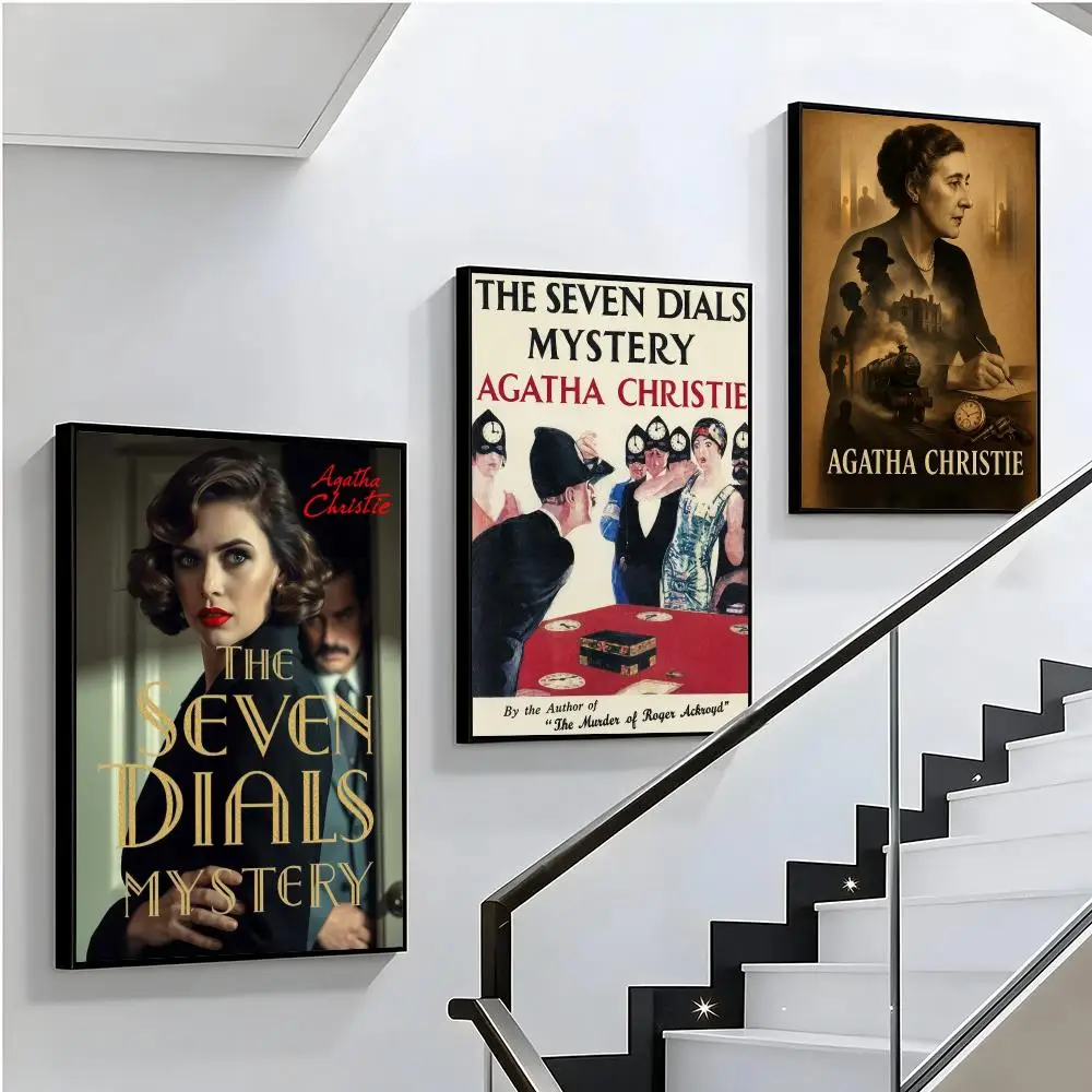 Seven Dials Mystery Poster HD Poster Sophisticated Modern Aesthetic Wall Art For Living Room Bedroom Office Cafe Decor Gift