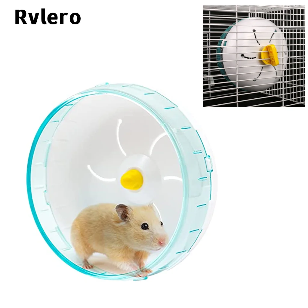 Hamster Running Disc Toy 3 Size Silent Small Pet Rotatory Jogging Wheel Small Pets Sports Wheel Toys Hamster Cage Accessories