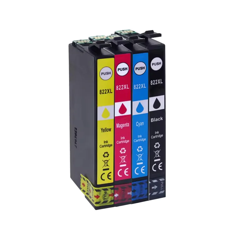 822 822XL T822 T822XL Compatible Ink Cartridge for Epson WorkForce Pro WF-3820 WF-3823 WF-4820 WF-4830 WF-4834 Ink Cartridge