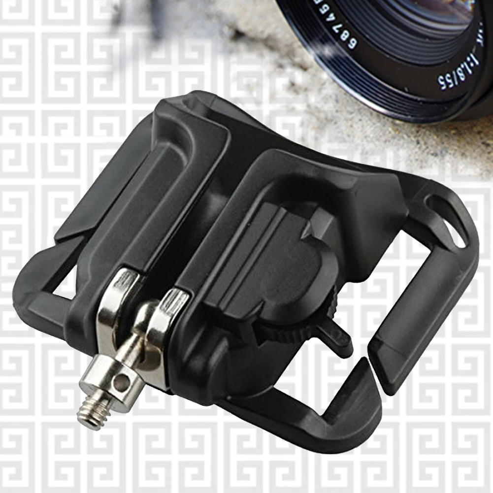 Quick Strap Waist Belt Buckle Button Mount Clip Quick Release Button Mount Strap Wait Hanger for Canon/Sony/Nikon DSLR