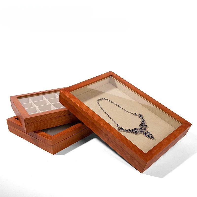 

Серьги-гвоздики, кулон, витрина, антиокислительный лоток для ювелирных изделий, шкатулка для драгоценностей из цельного дерева с крышкой, жадеитовая шкатулка для хранения ювелирных изделий