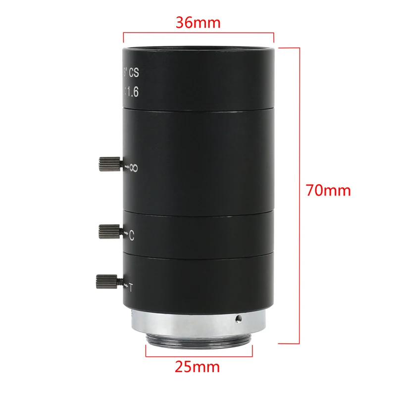 48MP 4K HDMI USB Video Microscope Camera 35MM 6-60MM Big Visual Focus Lens For Digital Image Acquisition PCB Soldering Repair