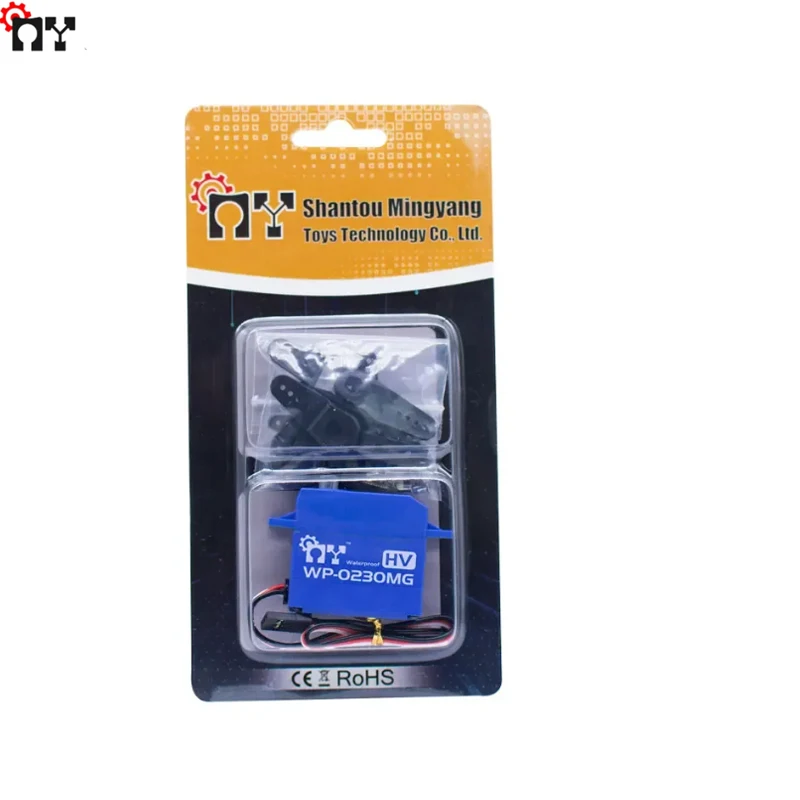 

WP-0230MG 8KG 7.4V HV Digital Servo - MY Servo DC Motor Digital Waterproof RC Car Travel Drift RC Car