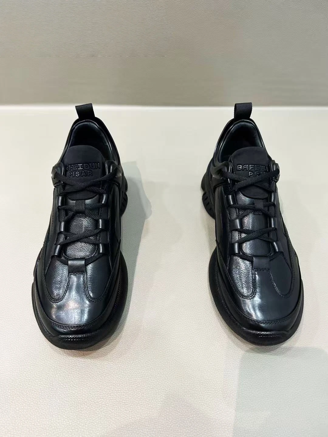 

New Men's Pure Leather Casual Comfortable Shoes High Quality Elegant Fashion Trend Cool Business Casual Shoes Rubber Sole