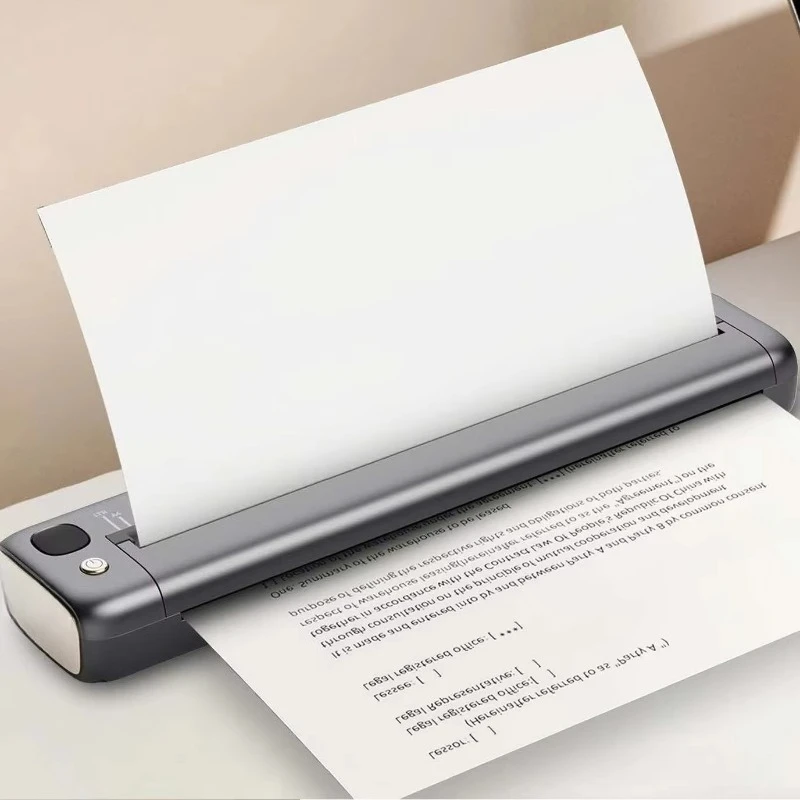 Home Bluetooth Printer Portable Printer Small Inkless Thermal Printer