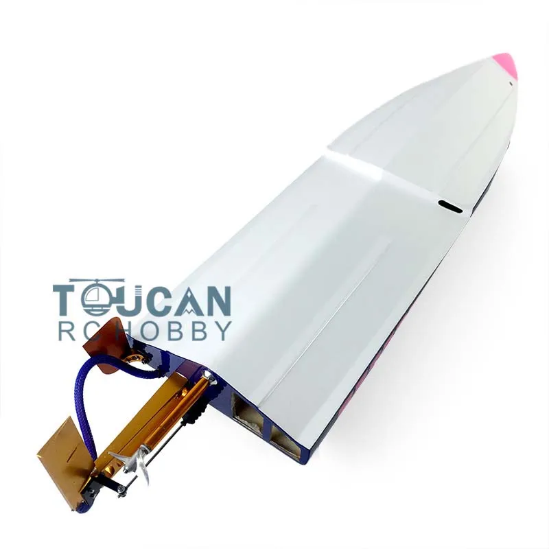 H620 التحكم عن بعد سباق كهربائي نموذج باخرة الألياف الزجاجية عالية السرعة مقاوم للماء RC قارب مع محرك سيرفو ESC بدون بطارية #3