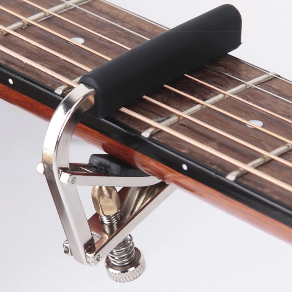 Guitar Capo Adjustable Universal Guitar Capo Guitar Tuner Clamp for Acoustic Electric Guitar Classical Guitar