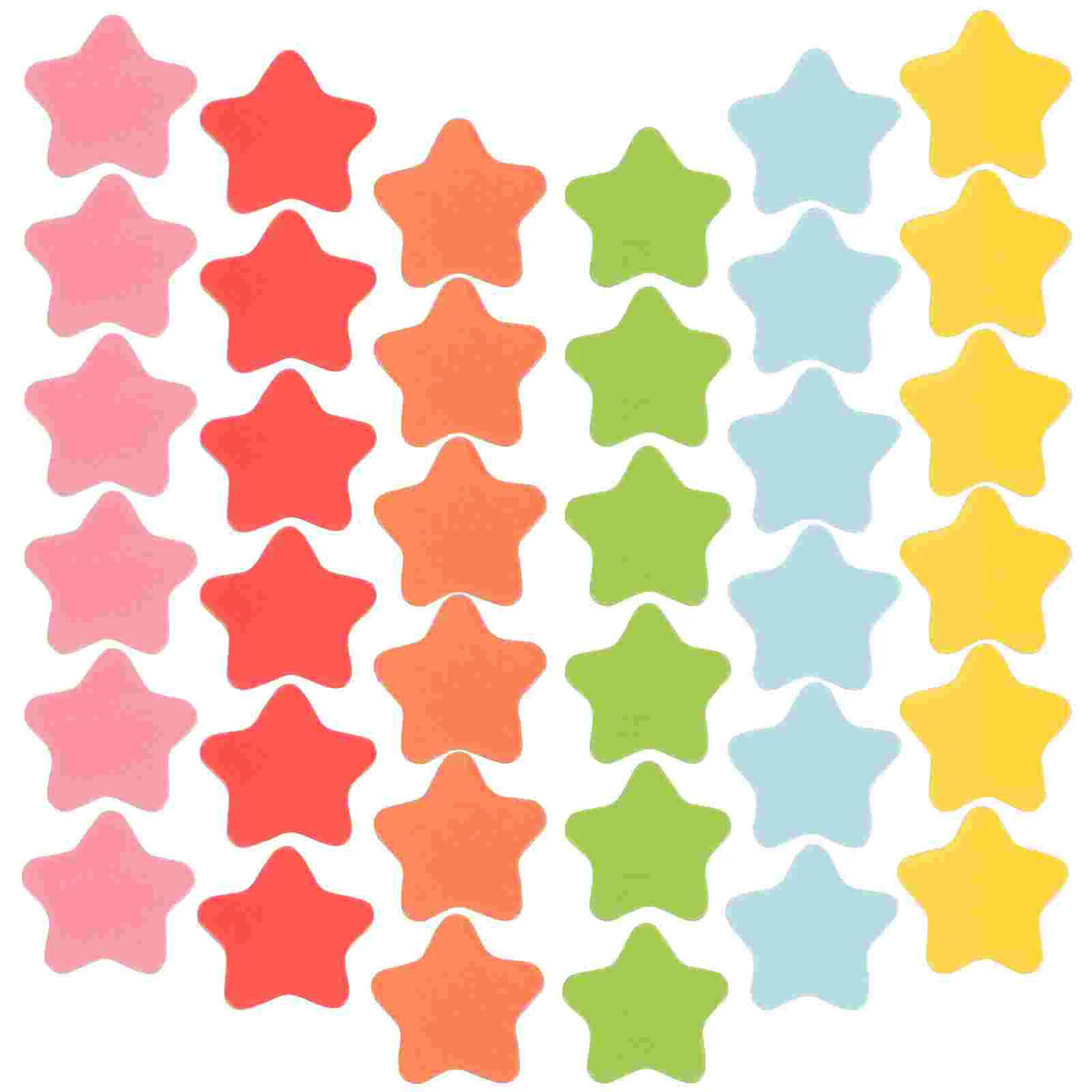 120 Pcs Refrigerator Star Magnets Stars Magnetic Sticker for Kids Blackboard Child