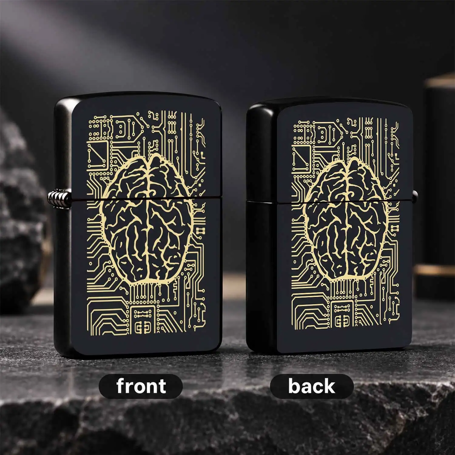 Creative star Pattern PORTABLE Lighter, Unique Tech-inspired Printed Design, Sleek Artistic Look, Perfect for Daily Use, Outdoor Trips, Gifting, Multi-scenario Applicable, Stylish Practical Carry-on Item A Humorous And Interesting Lighter