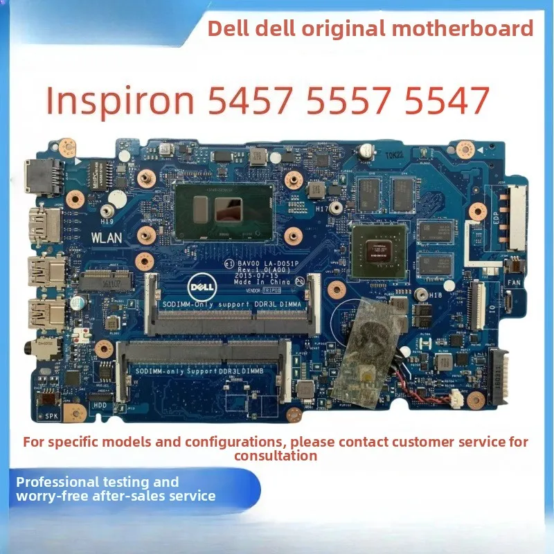 

For DELL Dell Inspiron 5457 5557 5547 Original Main Board LA-D051P Spot Single Purchase