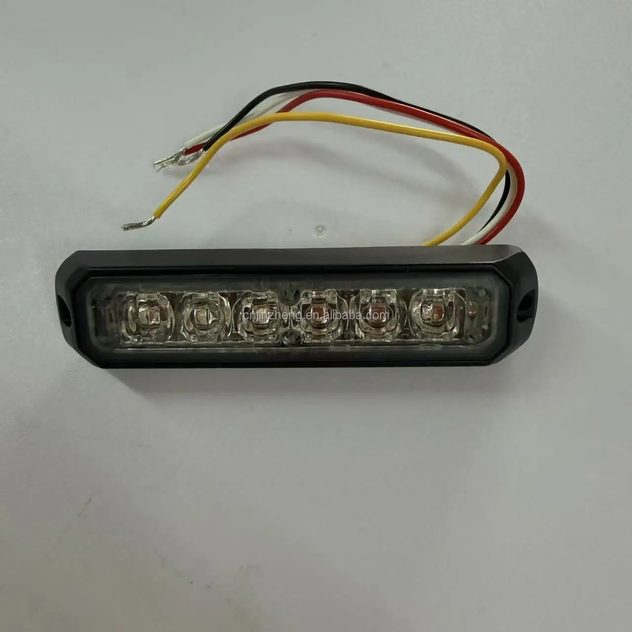 Waterproof 6-LED Emergency Warning Strobe Lights 16 Flash Patterns for Vehicles Car Truck Surface Mount DUAL color in stock view 2
