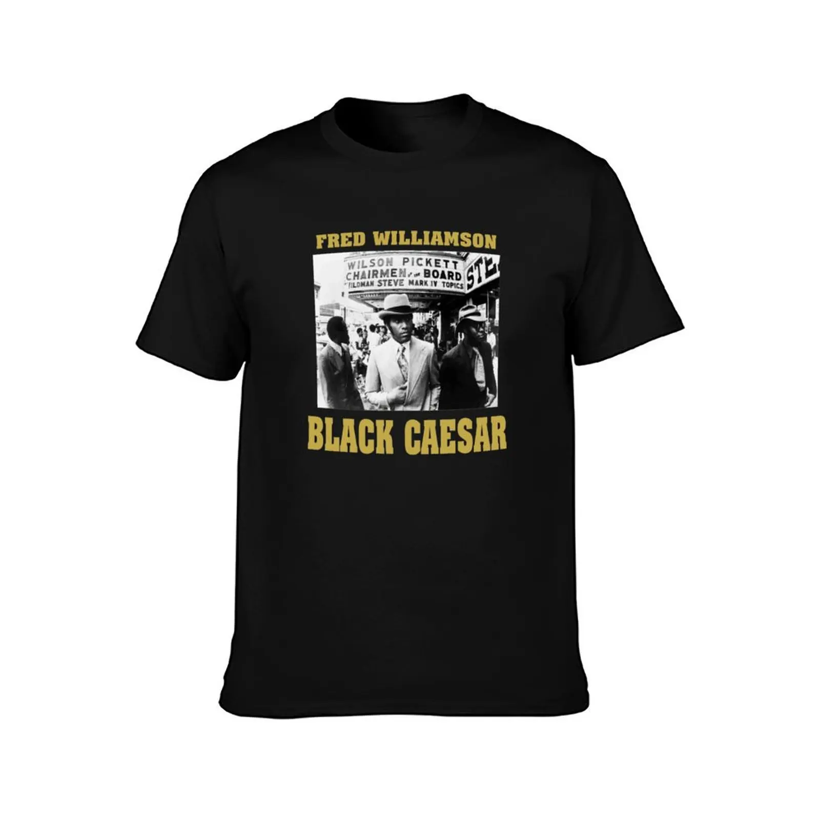 Black Caesar T-Shirt Sporty Casual Quick Dry T-Shirt