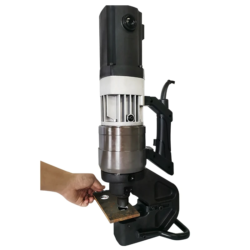 1800W Handheld Electric Iron Plate Punching Machine NMHP-32E Portable Metal Hole Punching Machine
