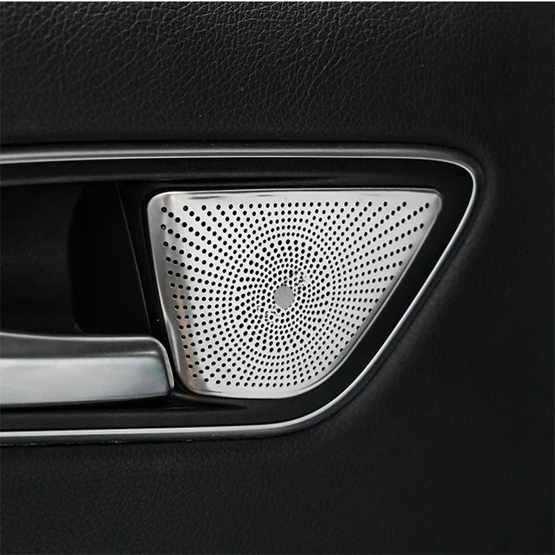 Car styling Audio Speaker Dashboard Loudspeaker Cover Sticker Protective Trim For Mercedes Benz A GLA CLA Class W176 X156 C117