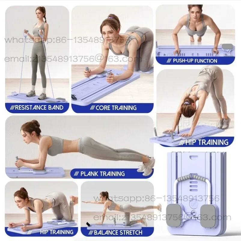 4-in-1-fitness-board-multi-functional-abdominal-board-foldable-abdominal-device-chest-muscle-exercise-flat-support-trainer