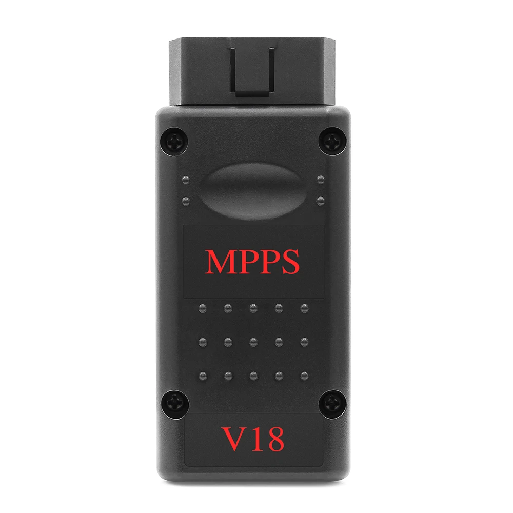 MPPS V18 Entsperrversion ECU Chip Tuning Tool OBD2 Diagnoseblinker für EDC15 EDC16 EDC17 mit Breakout Tricore Kabel