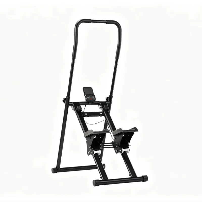 Indoor foldable stair climbers, multi-functional stair trainers and climbing trainers