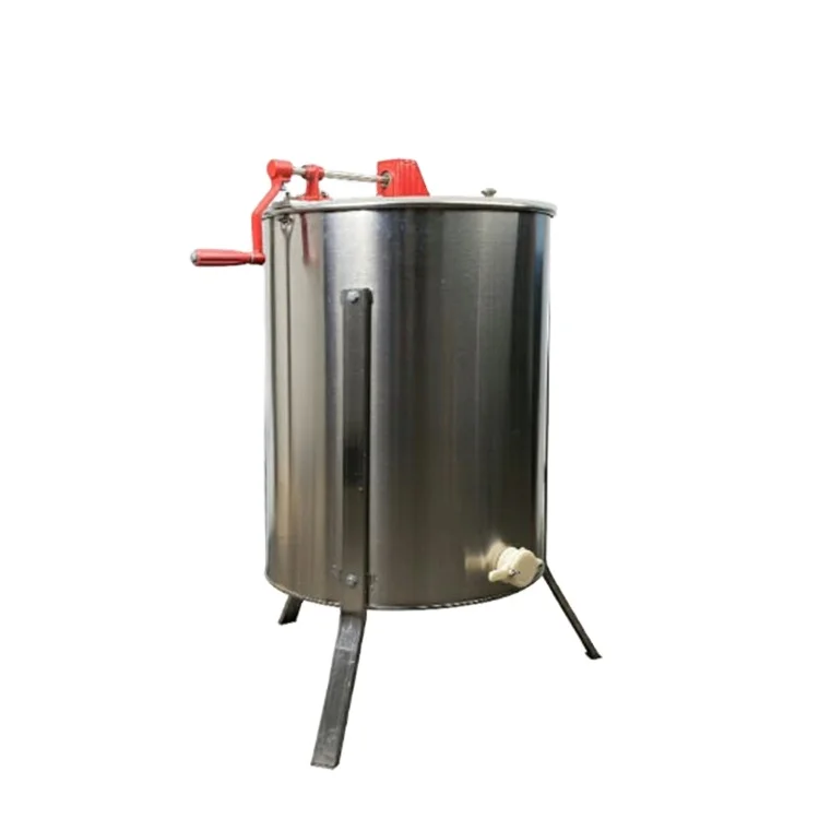 Manual type reversible beekeeing 4 frame honey extractor for sale