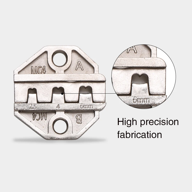 crimping pliers jaws for mc4 03BC 30J 2546B 10A 10WF 056FL 1025 Crimper module jaw clamp die used Suitable for various terminals