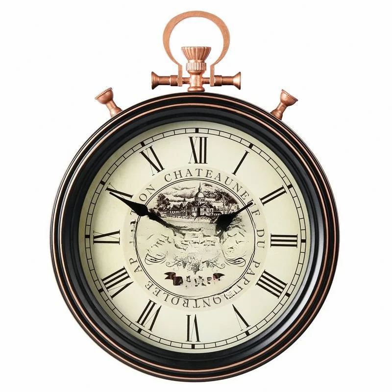 

Personalized pocket watch, wall clock, creative nostalgia