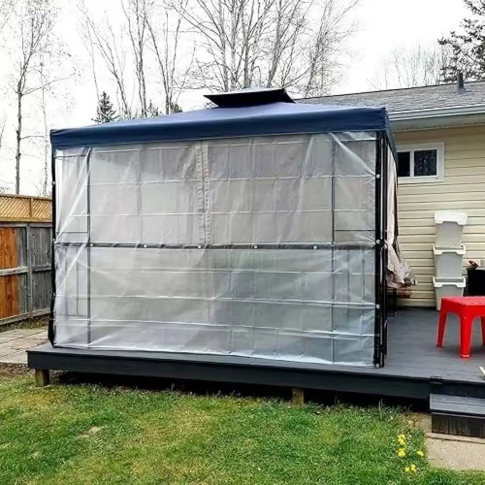 

Снежный водонепроницаемый брезент, водонепроницаемый ветрозащитный прозрачный дождевик, складной пыленепроницаемый непромокаемый чехол