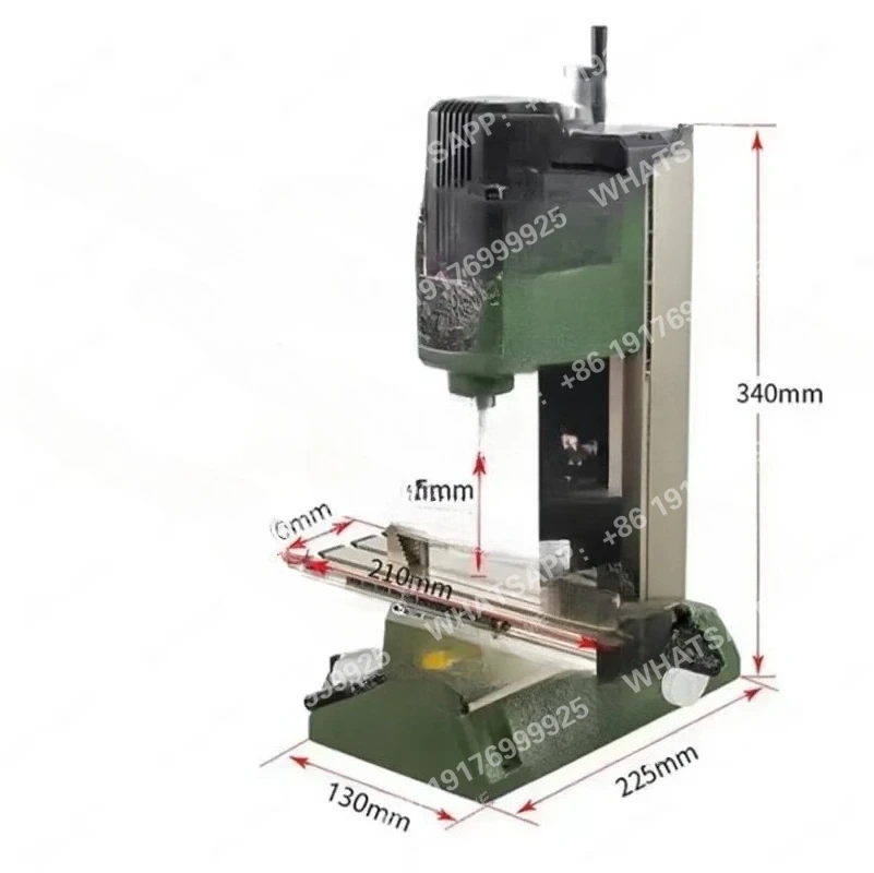 220 В 100 Вт PROXXON Мини-фрезерный станок MF70 Настольный сверлильный станок Деревообрабатывающий токарный станок