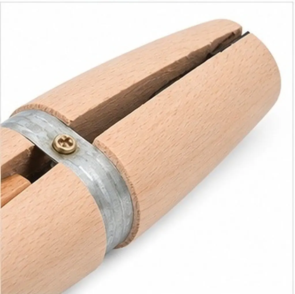 Wooden Ring Clamp Secure Grip Polishing Repair Engraving Ring Making Tool for Jewelers Hobbyists Professionals