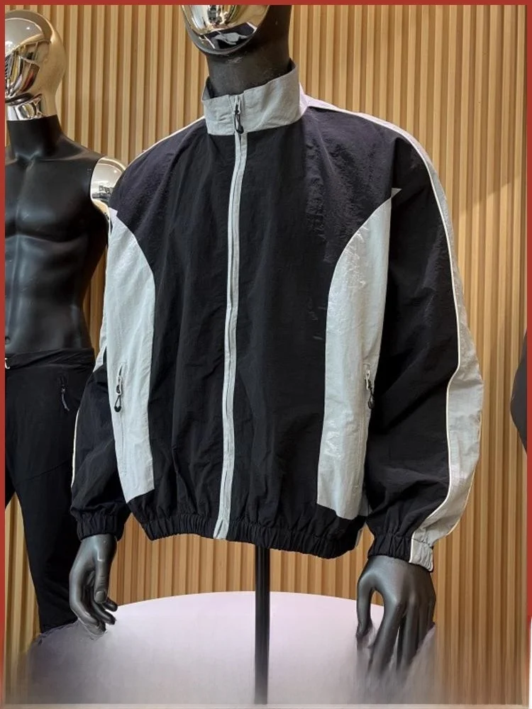 

mat American Mountain Outdoor Jaet Classic ex Autumn Sports Sle Zipper Closure Windproof Nylon Fiber Long Sve