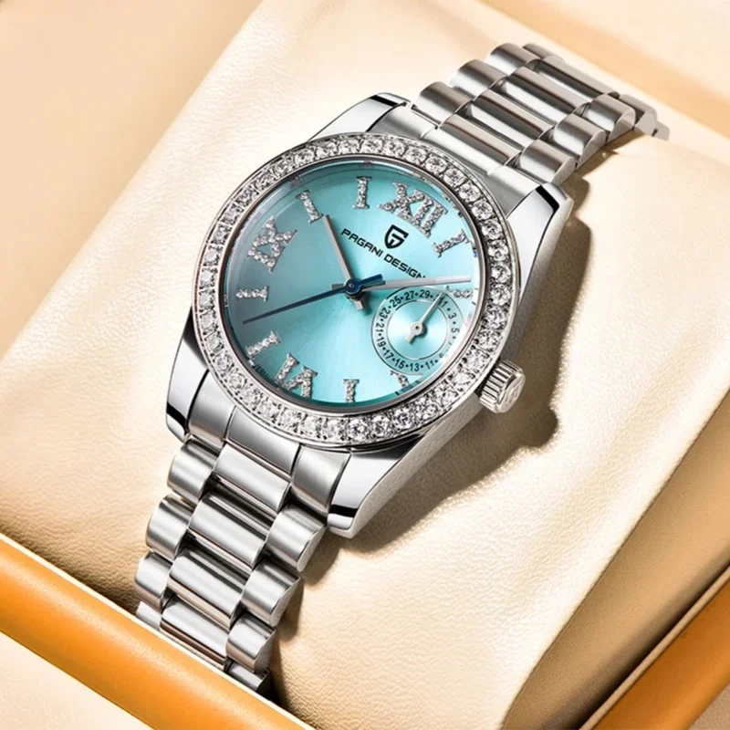 PAGANI DESIGN 2026 32MM Small Dial Luxury Elegant Ladies Quartz Watch Waterproof Sapphire Crystal Fashion Women's Wrist Watch