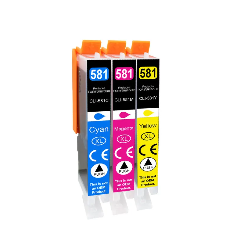 ROYEK PGI-580 XL CLI581 XXL Ink Cartridge For Canon 580 581 Compatible TS8150 TS6150 TS8250 TS6151 TR8550 7550 8151 9150 Printer view 5