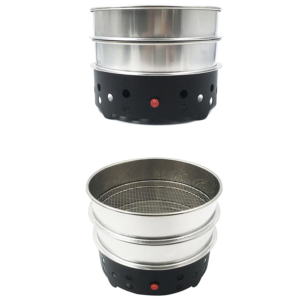 1000G Household Small Coffee Bean Roaster High Suction Stainless Steel Cooler Cooling Plate With Filter Radiator