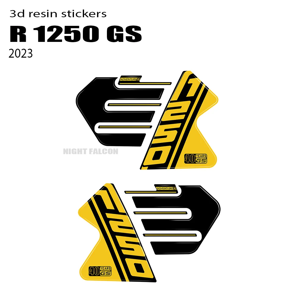 

3D motorcycle stickers protected on tank pads For R 1250 GS ADV R1250GS ADV 40TH R 1250 GS Adventure 2020-2021