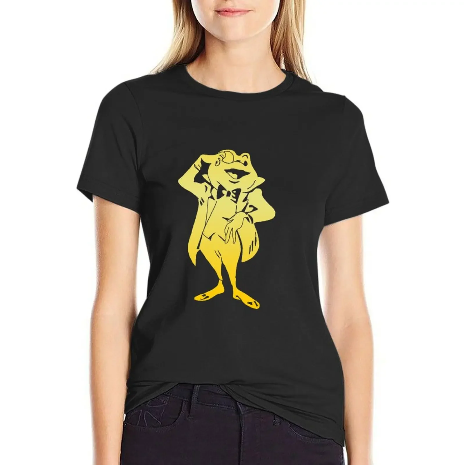 

Mr Toad T-Shirt summer top kawaii clothes hippie clothes workout t shirts for Women