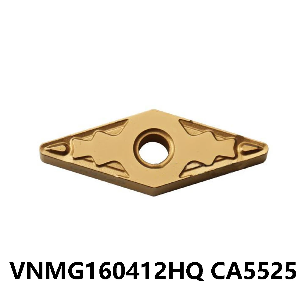 VNMG333HQ VNMG 160412 VNMG160412 HQ Original VNMG160412HQ CA5525 35° Blade Carbide Inserts Metal Turning Cutters Machine Lathe