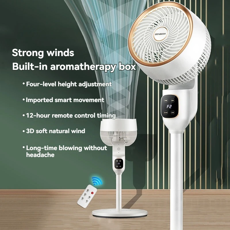 220V Portable Airs Circulator Tower Fan Oscillating Pedestal Airs Circulation Cooling Air Conditioning Deliver Airs Floor Fan