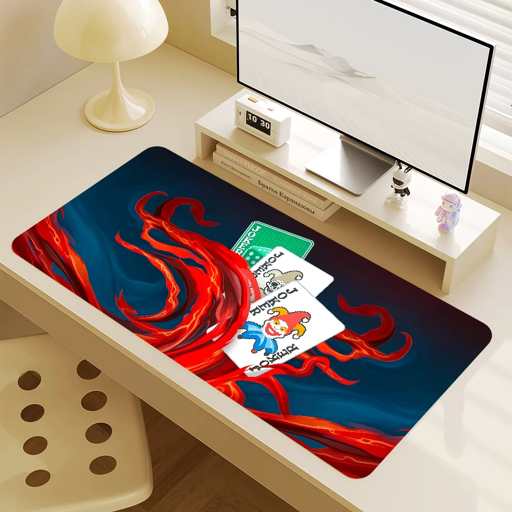 Mouse Poker Game Pad MousePad Non-slip Lockedge Office Student Gaming Thickened Large Writing Pad B-Balatro Cushion