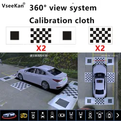 Debugging cloth correction cloth for 360 panoramic surround-view image system for automobil for Car 360 ° panoramic image system