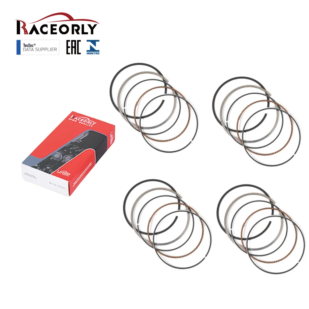 

RACEORLY 4 Piston Ring STD For Mercedes C300 E300 W205 W213 M264 2.0 2640302100