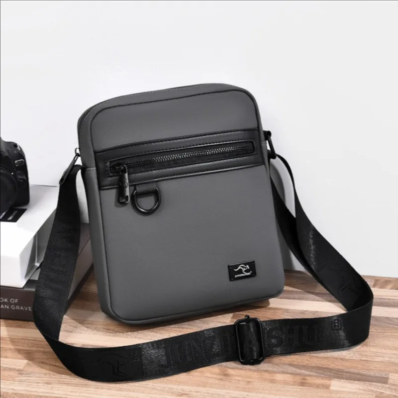 Kangaroo Luxury Brand Men Crossbody Bags Summer Oxford Vintage Messenger Bag Male Small Shoulder Bag For Men Business Handbag