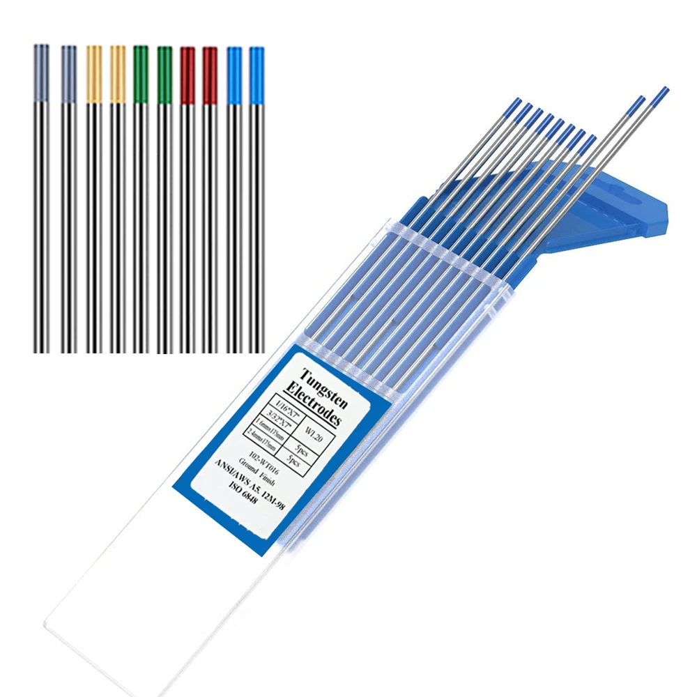 10Pcs 150mm Electrode For TIG Welding  Rod Electrodes 2% Lanthanated 3/32