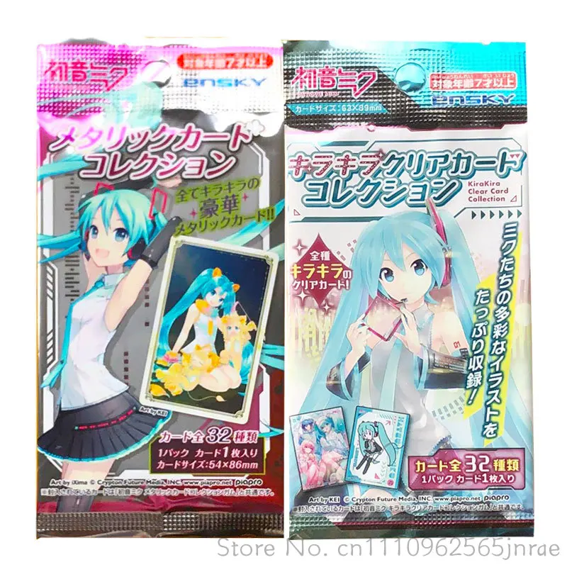 ensky-hatsune-miku-colecao-oficial-de-cartas-colecionaveis-transparentes-pacote-surpresa-para-fas-de-anime-em-estoque