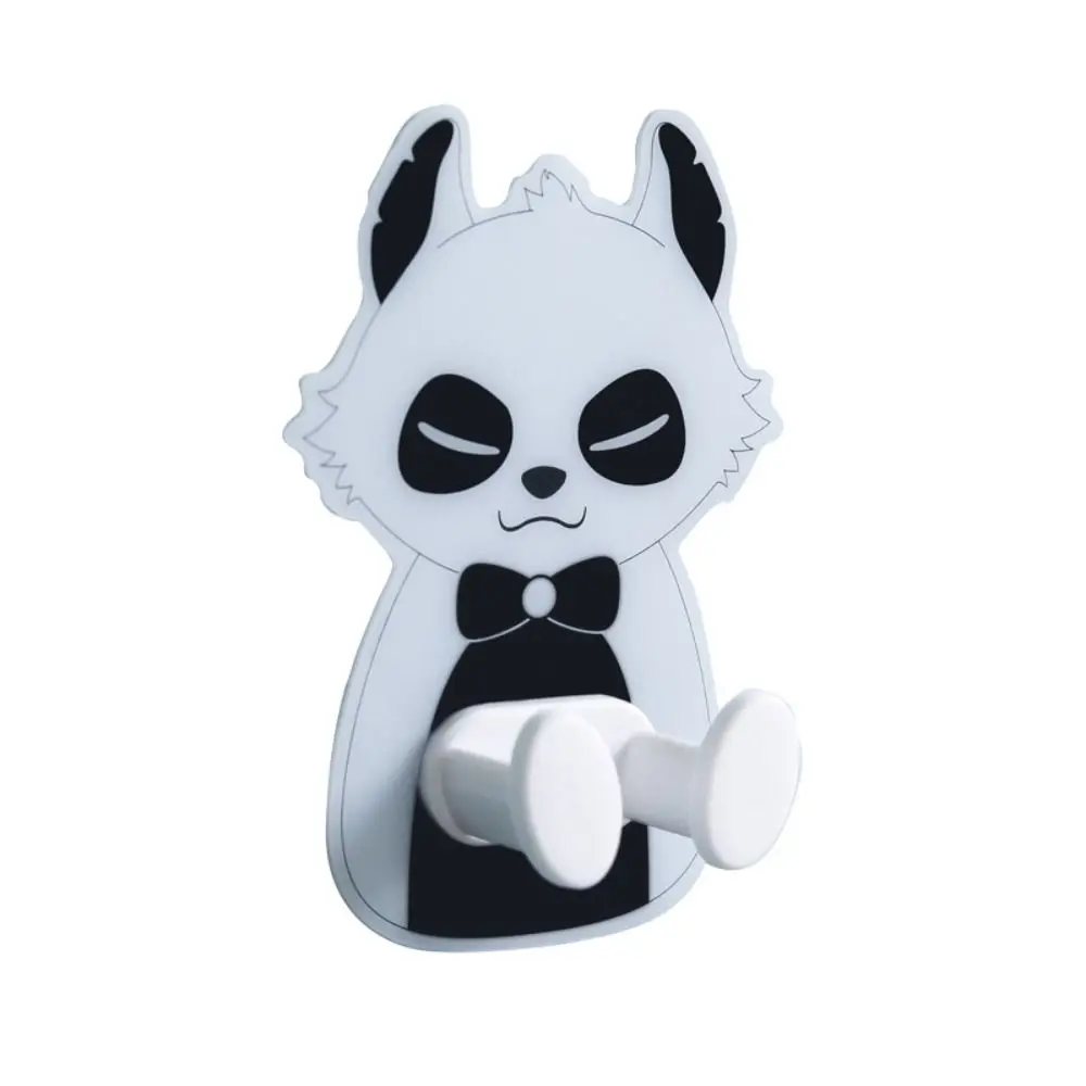 

Cute Plastic Cartoon Plug Hanger Wall Mounted Self Adhesive Power Cord Plug Bracket Waterproof Animal Wall Plug Kitchen