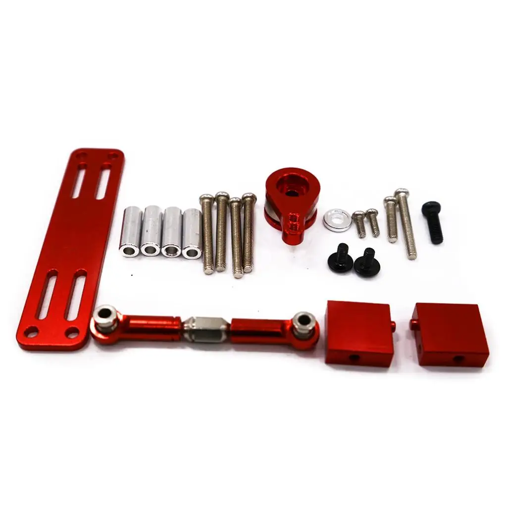Aluminum Alloy Increased Strength Steering Servo Support For 1/12 MN D90 MN-99 MN-91 FJ-45 RC Car Part RC Car Accessories