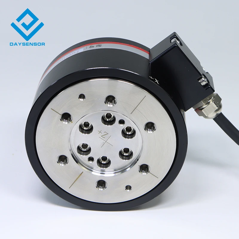 China Factory Axis Force Torque Load Cell High Precision Six Axis Force Sensor in Robotic End Arm Use