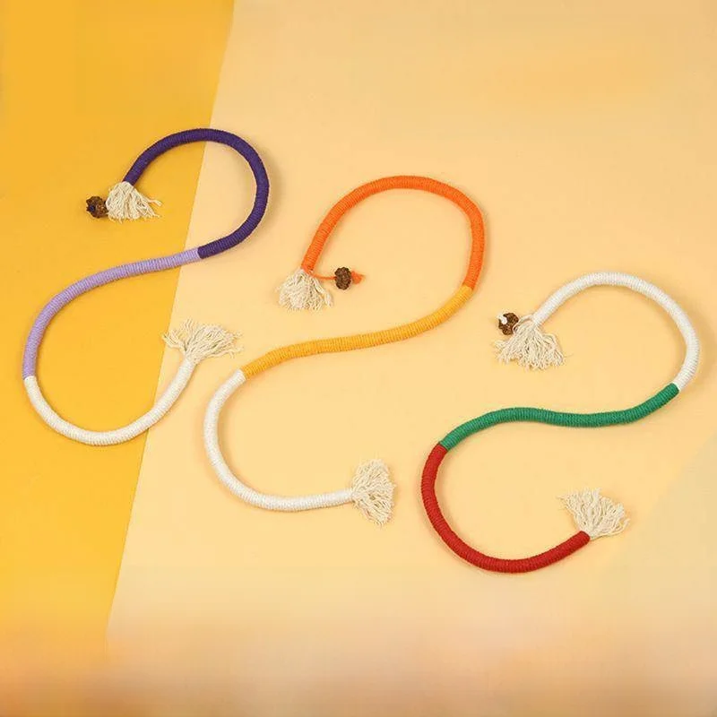 

Прочная жевательная игрушка-веревка, интерактивная забавная игрушка Rer Teeth, отступающая Sti, товары для домашних животных для котят и любви Plang с